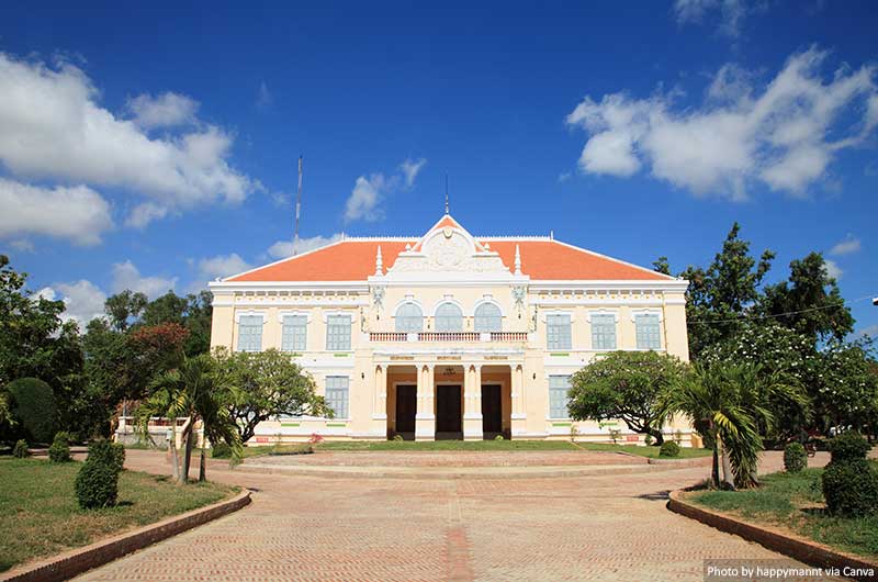The provincial hall in Battambang City