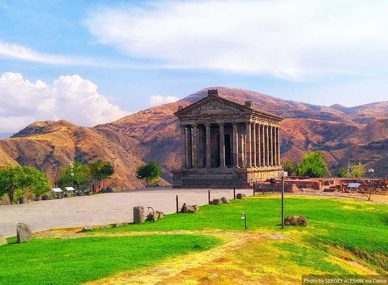 The Temple of Garni, Armenia