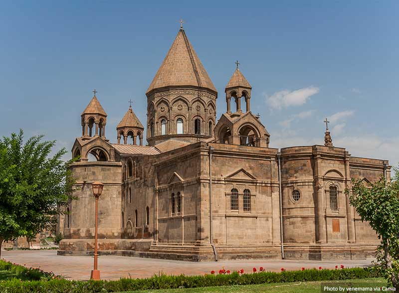 Holy Etchmiadzin church near Yerevan