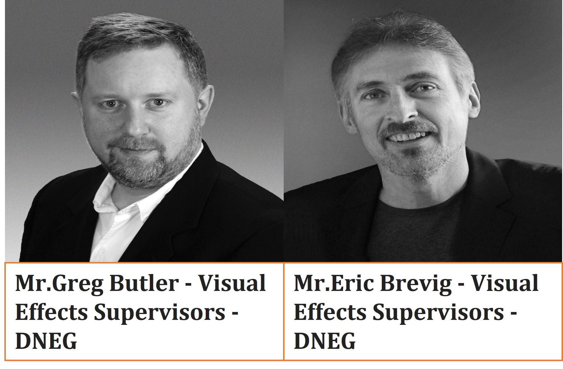 Eric Brevig and Greg Butler as Visual Effects Supervisors