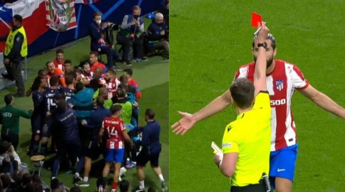ugliest football fights manchester city and atletico madrid