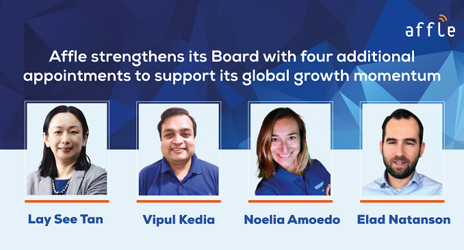 Affle strengthens its Board with four additional appointments to support its global growth momentum