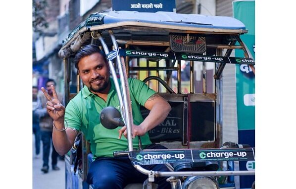 Chargeup rickshaw