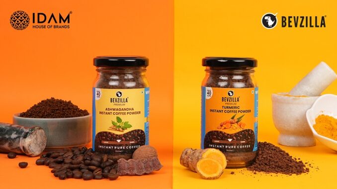 Bevzilla Launches India’s 1st Ashwagandha & Turmeric Coffee