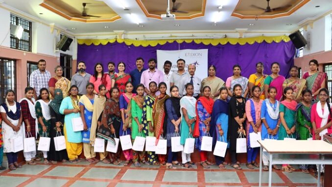 Exdion partners with DKM College for Women, Vellore to launch Parivartanam for empowering girl students