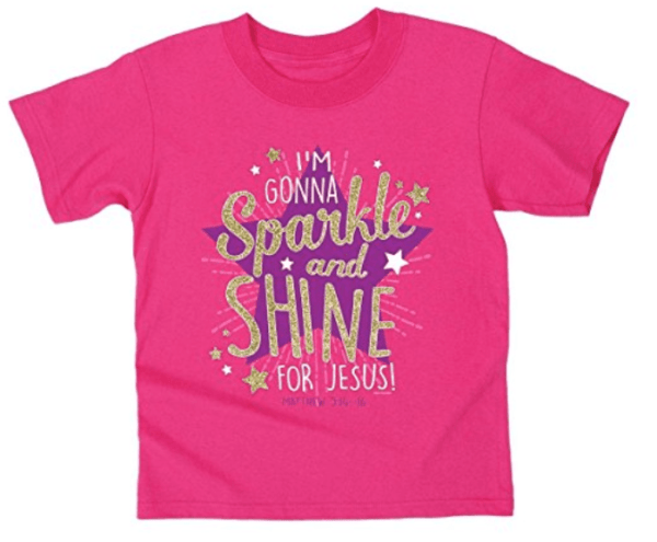 A pink t-shirt